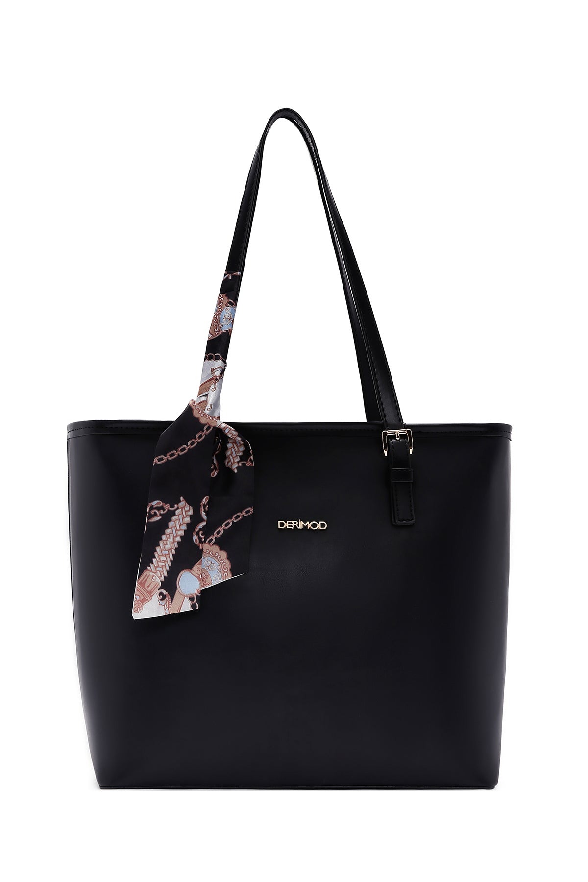 Kadın Siyah Aksesuarlı Omuz Çantası 25WBD201118 | Derimod