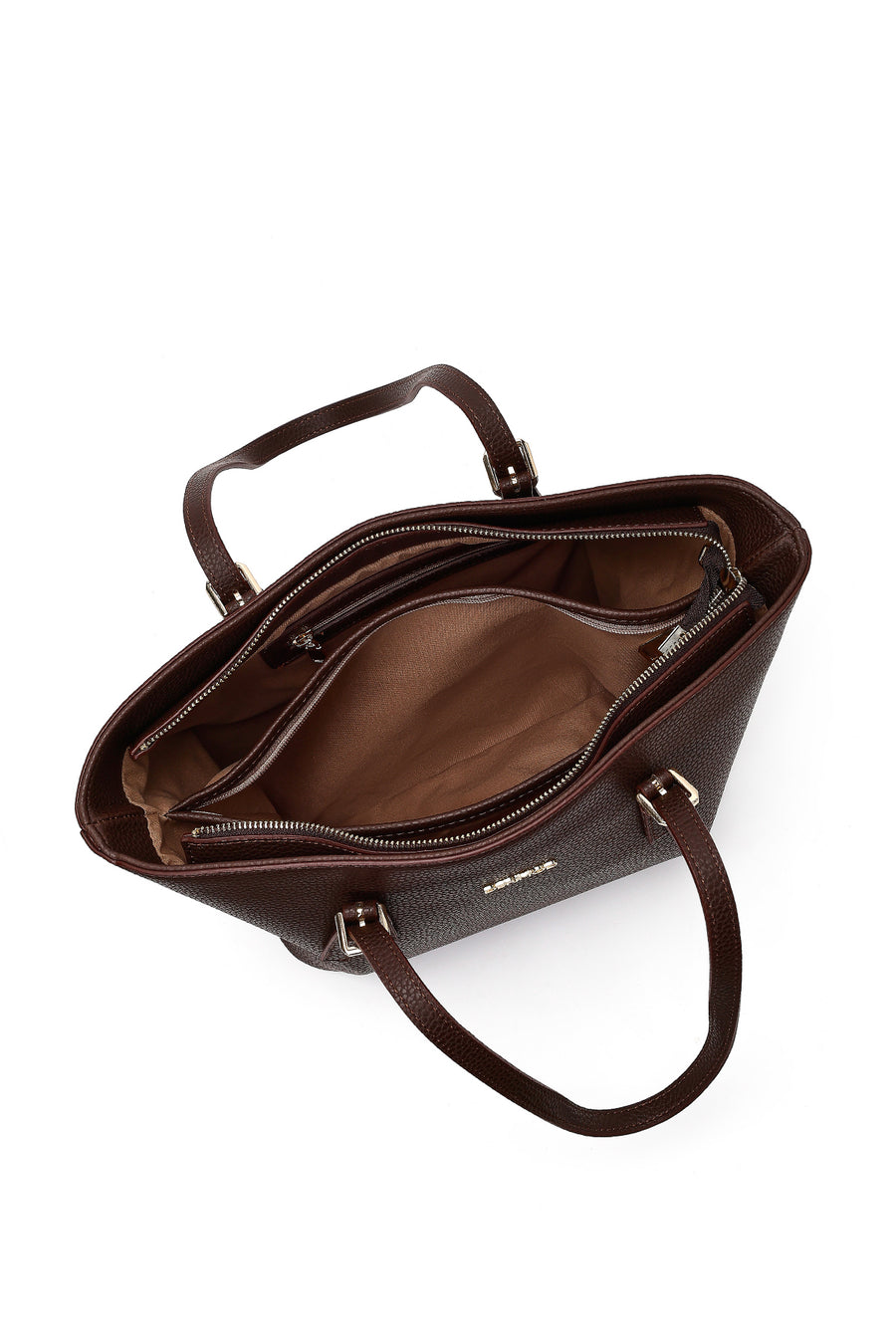 Women's Brown Classic Shoulder Bag