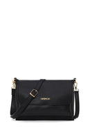 Woman Black Long Strap Crossbody Bag | Derimod