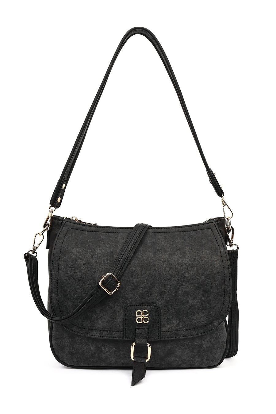 Women's Black Long Strap Shoulder Bag 25WBD212518 | Derimod