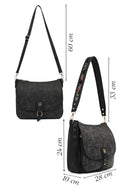 Kadın Siyah Uzun Askılı Omuz Çantası | Derimod