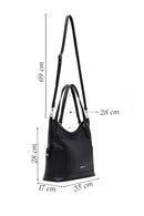 Kadın Siyah Uzun Askılı Omuz Çantası | Derimod