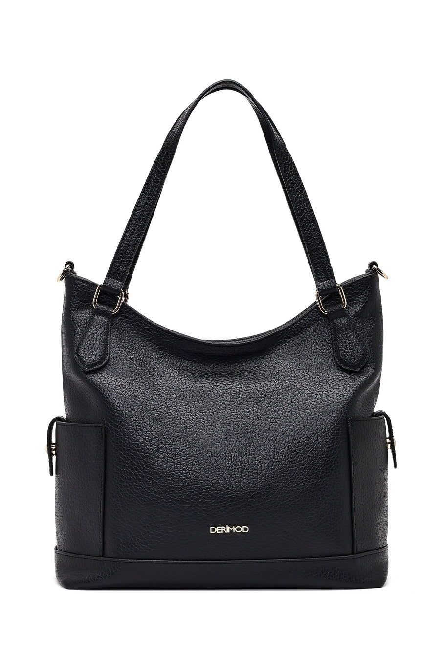 Women's Black Long Strap Shoulder Bag
