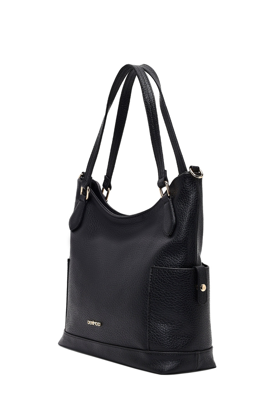 Women's Black Long Strap Shoulder Bag