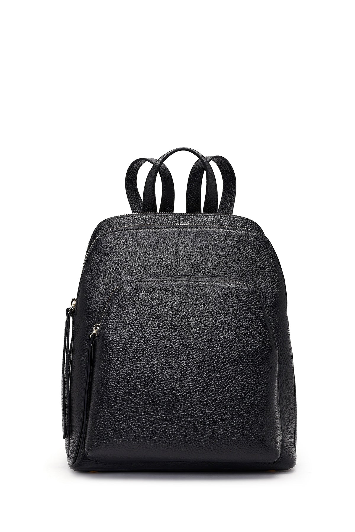 Kadın Siyah Deri Sırt Çantası 25WBD2303FT | Derimod