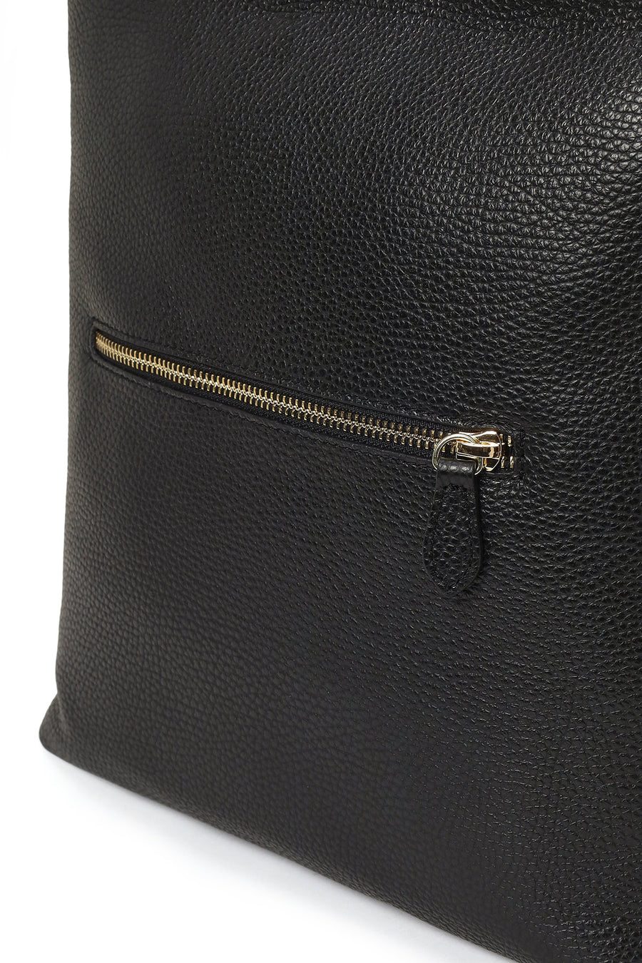 Woman Black Long-Strap Leather Shoulder Bag