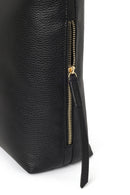 Kadın Siyah Uzun Askılı Deri Omuz Çantası | Derimod