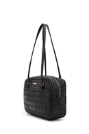 Kadın Siyah Baskılı Omuz Çantası | Derimod