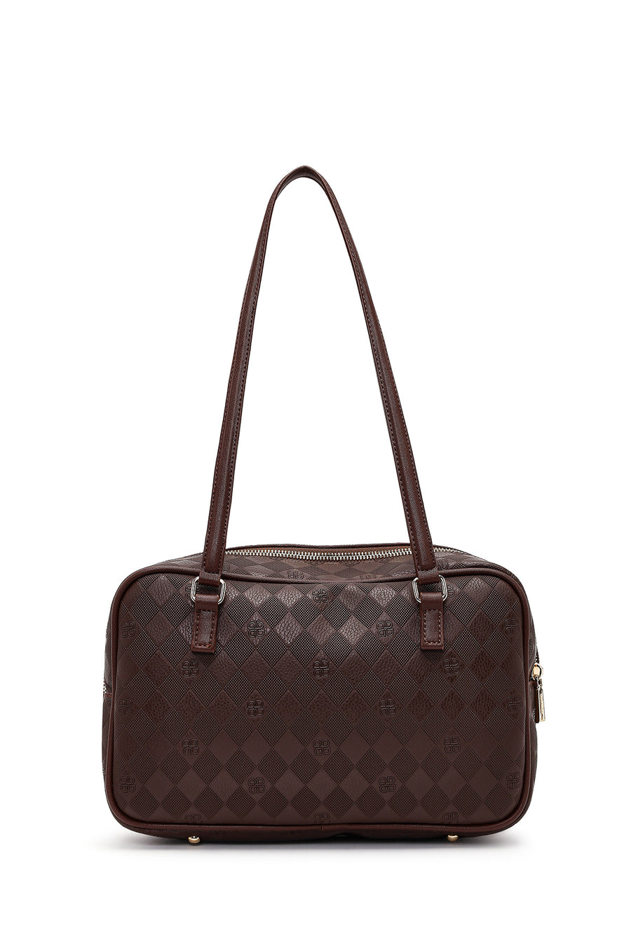 Women's Brown Printed Shoulder Bag