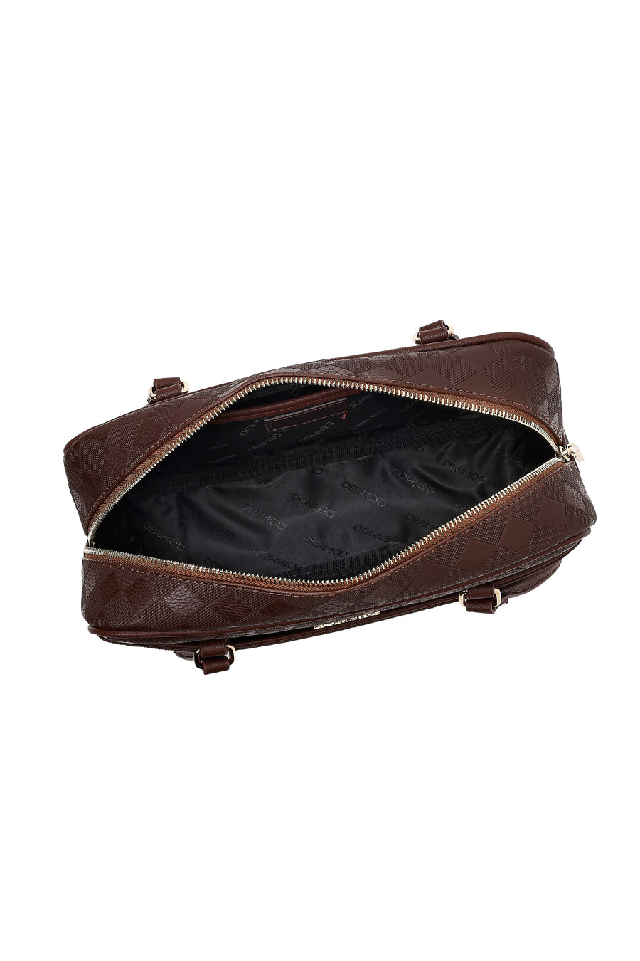 Women's Brown Printed Shoulder Bag