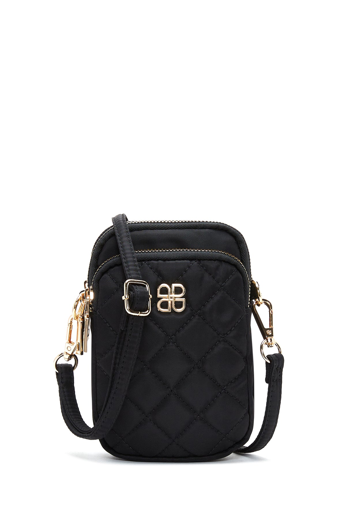 Women's Black Long Strapped Fabric Crossbody Bag 25WBD24576F | Derimod