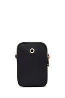 Women's Black Long Strapped Fabric Crossbody Bag | Derimod