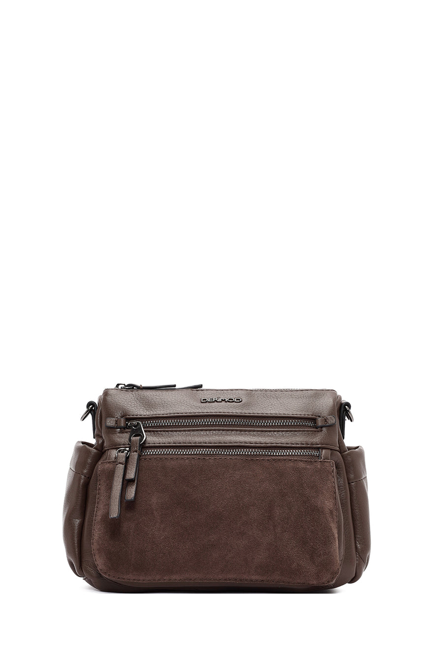 Women's Brown Long Strap Crossbody Bag