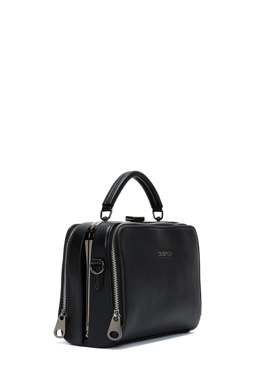 Women's Black Long Strap Shoulder Bag