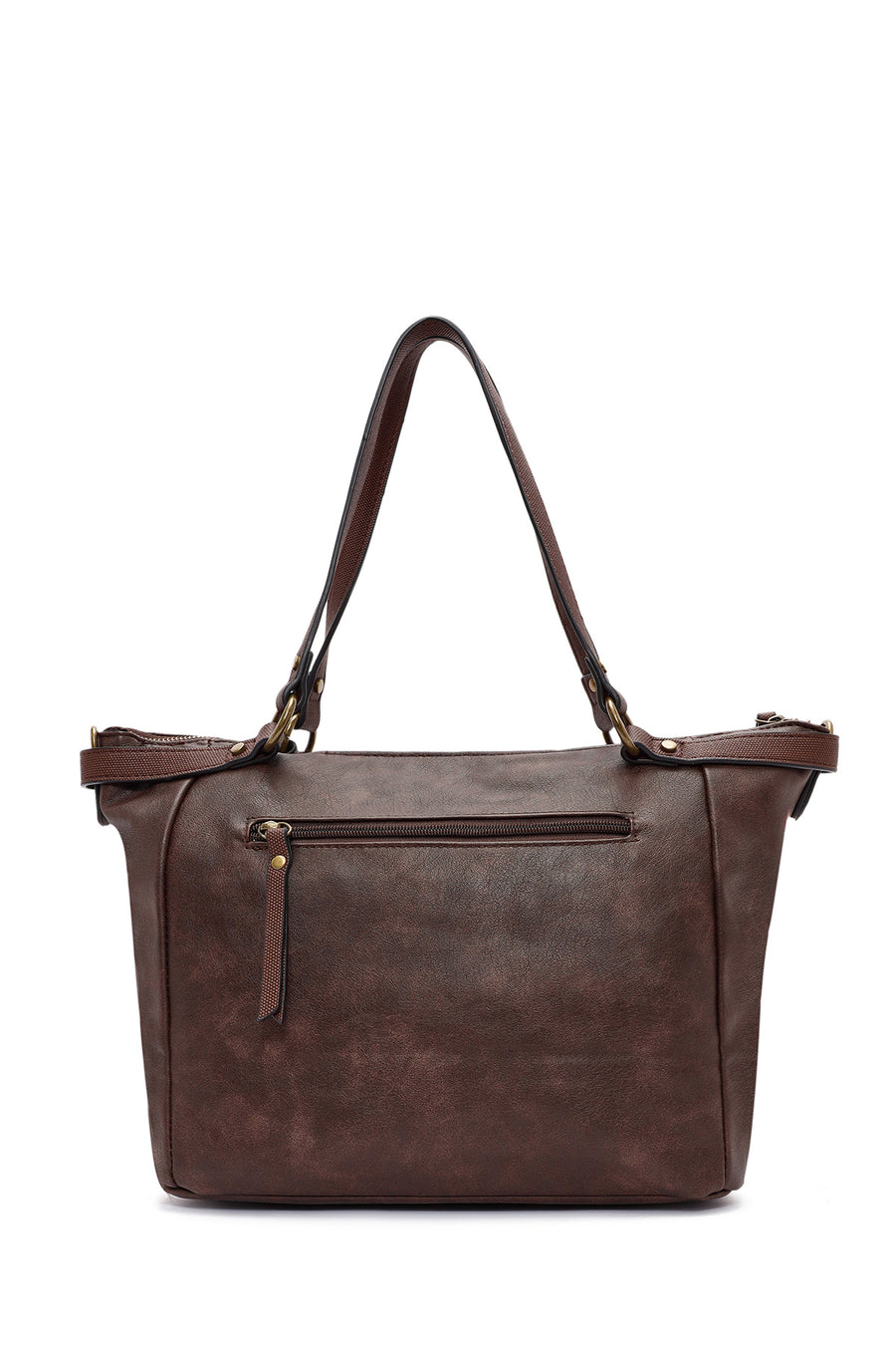 Women's Brown Long Strap Shoulder Bag