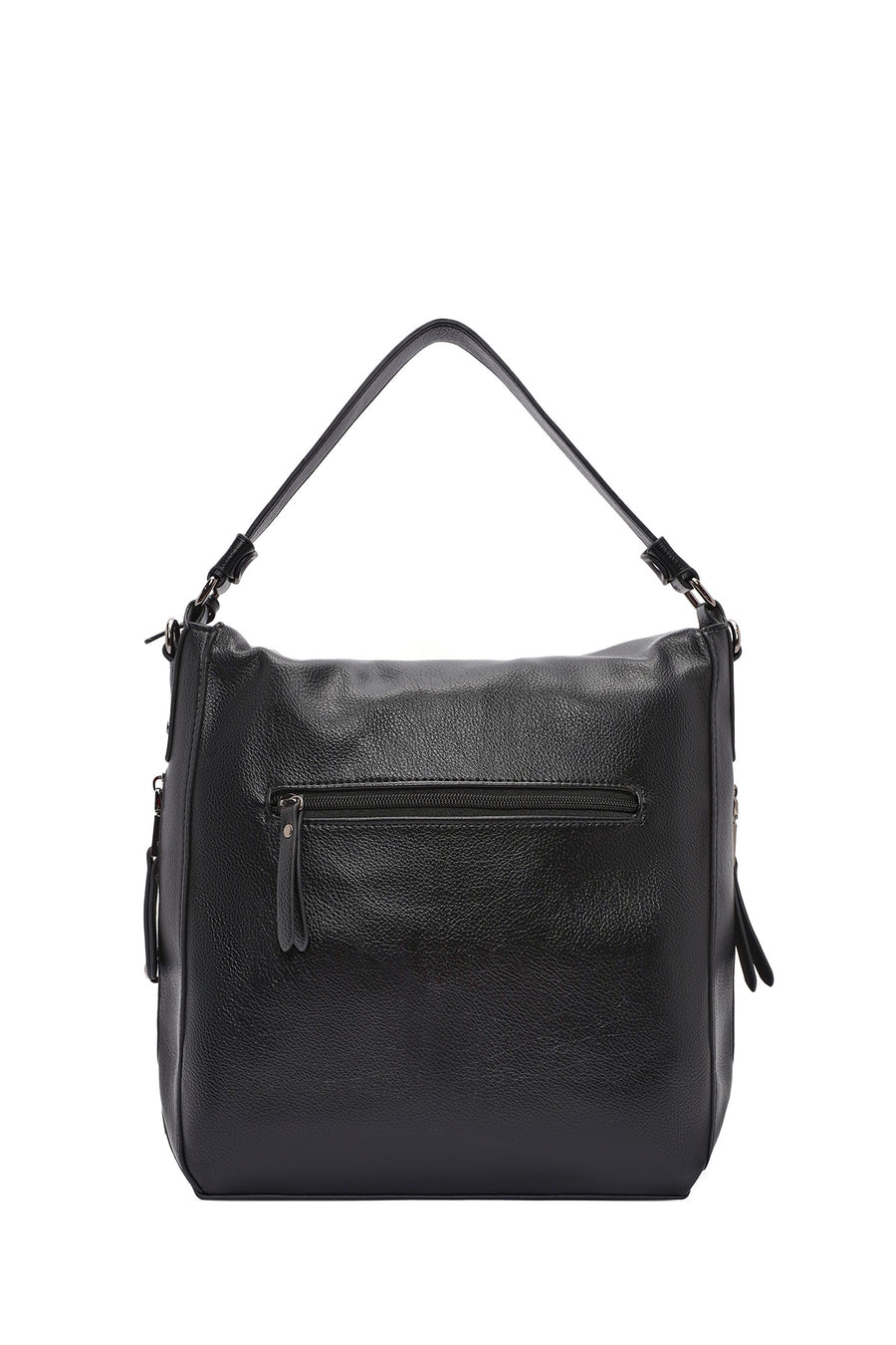 Women's Black Long Strap Shoulder Bag