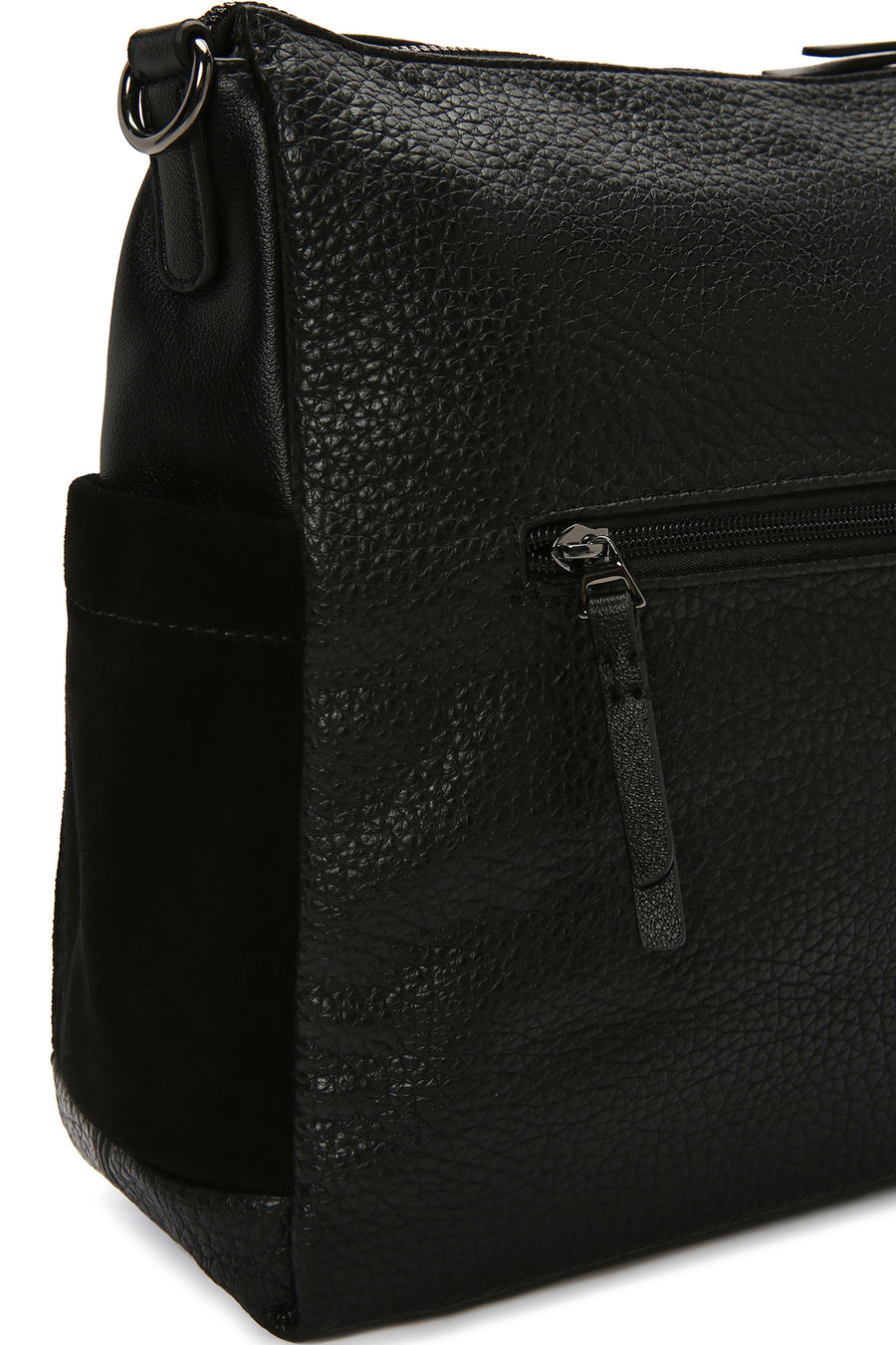 Women's Black Long Strap Shoulder Bag
