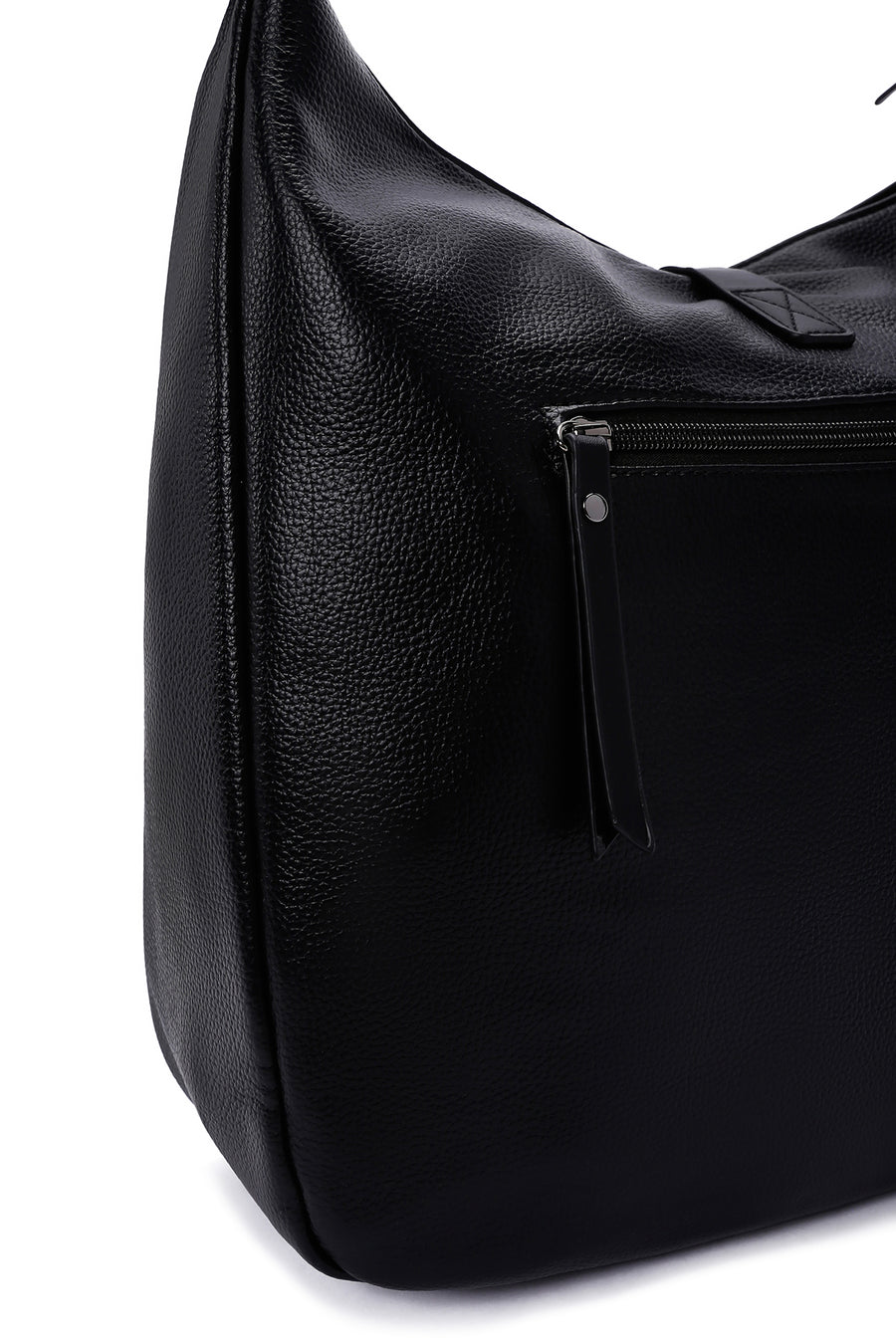 Women's Black Long Strap Shoulder Bag