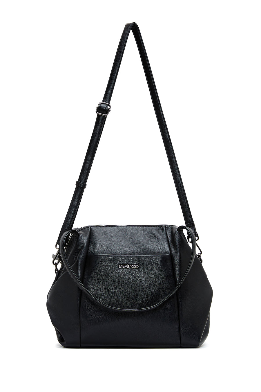 Women's Black Long Strap Shoulder Bag