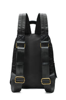 Kadın Siyah Süet Sırt Çantası | Derimod