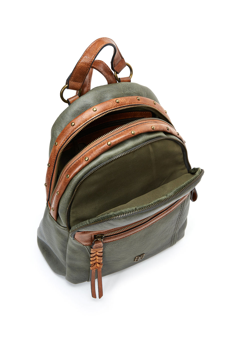 Women's Khaki Casual Backpack