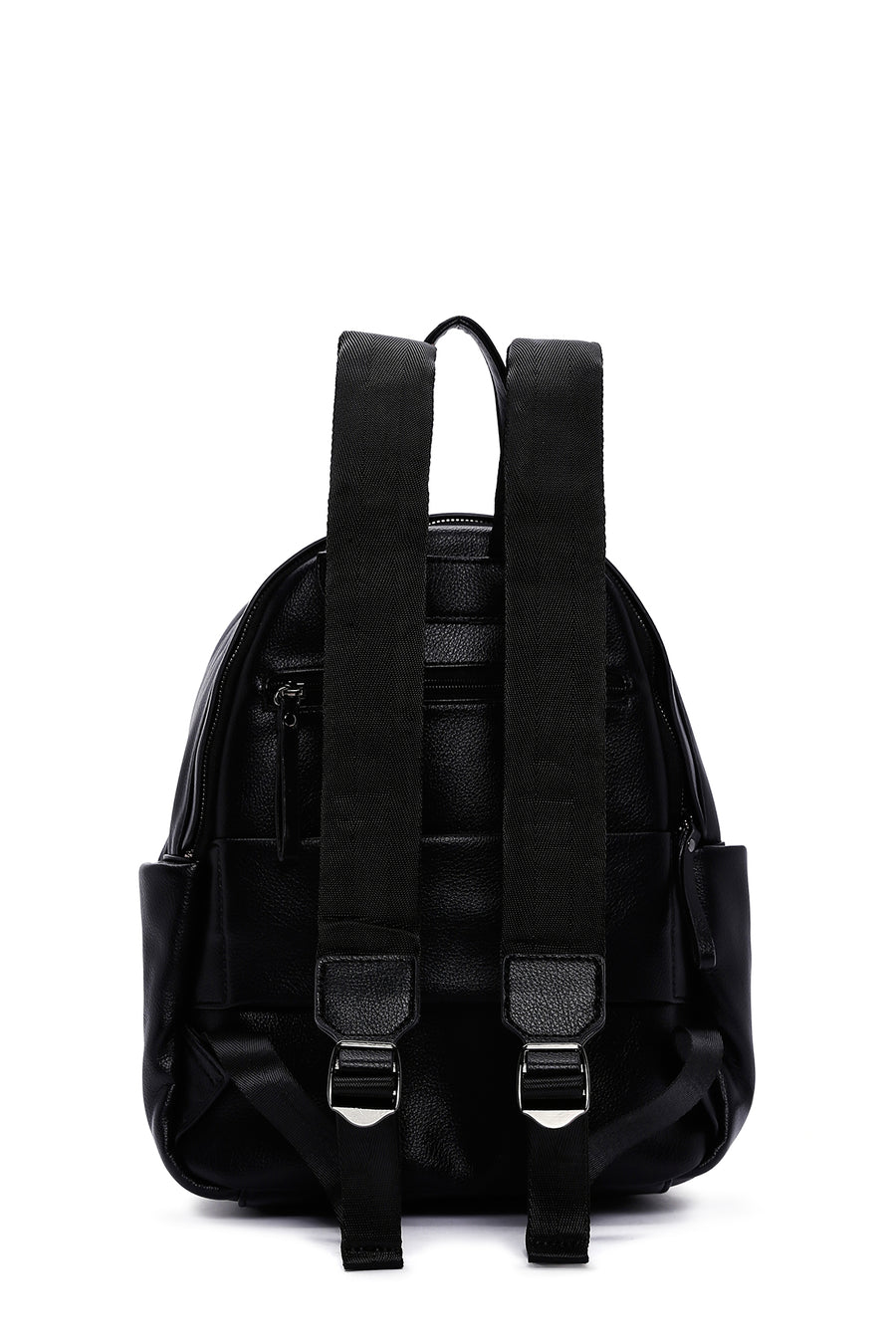Women's Black Backpack with Accessories
