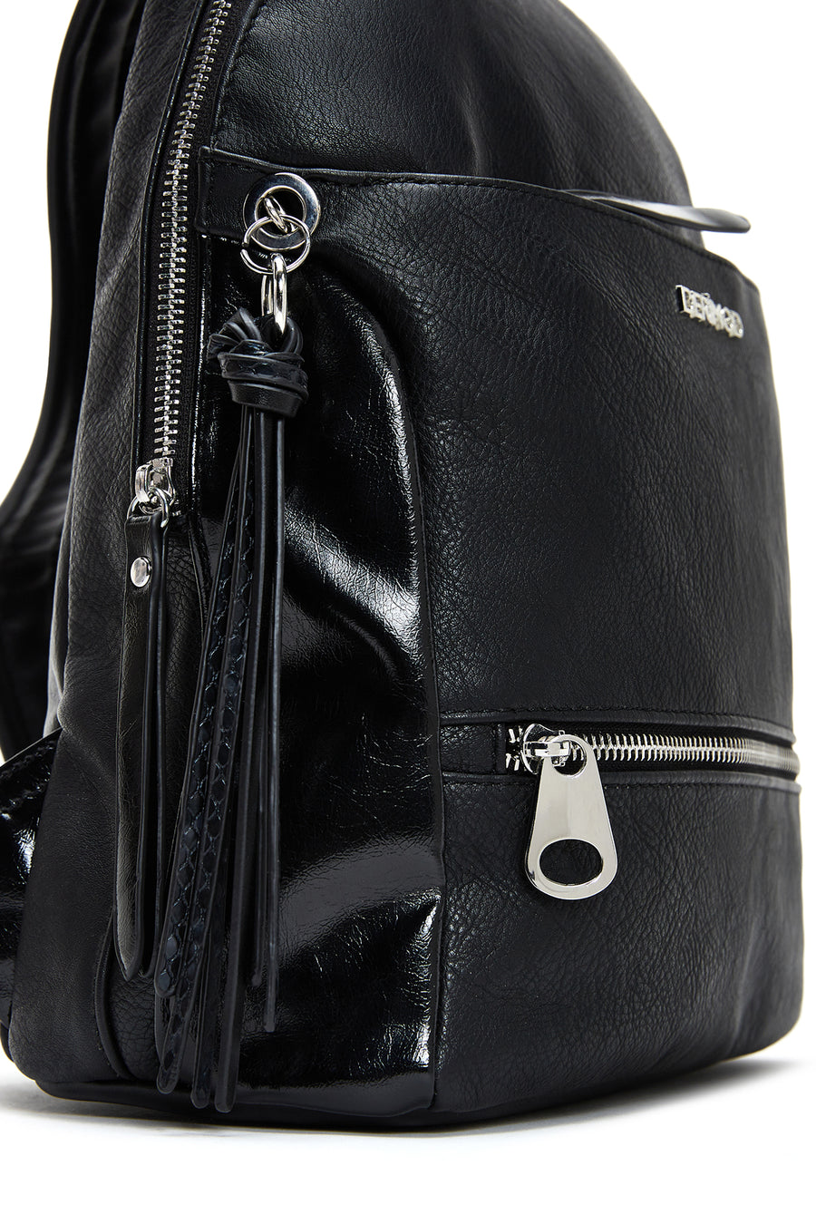 Women's Black Casual Backpack