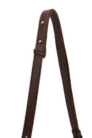 Women's Brown Long Strap Suede Leather Crossbody Bag | Derimod