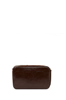 Kadın Kahverengi Uzun Askılı Desenli Çapraz Çanta | Derimod