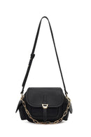 Women's Black Long Strap Mini Shoulder Bag | Derimod