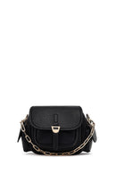 Women's Black Long Strap Mini Shoulder Bag | Derimod