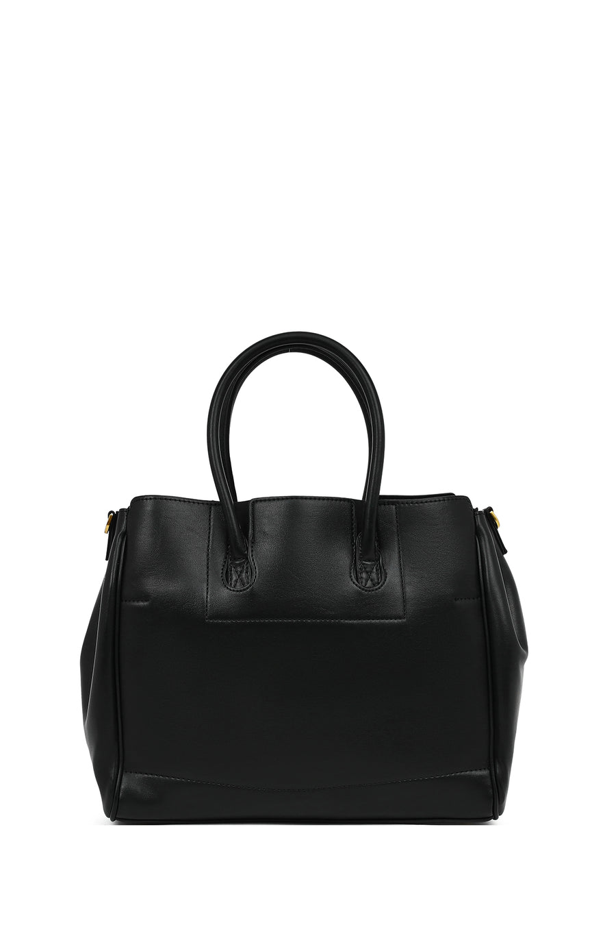 Women's Black Long Strap Classic Handbag