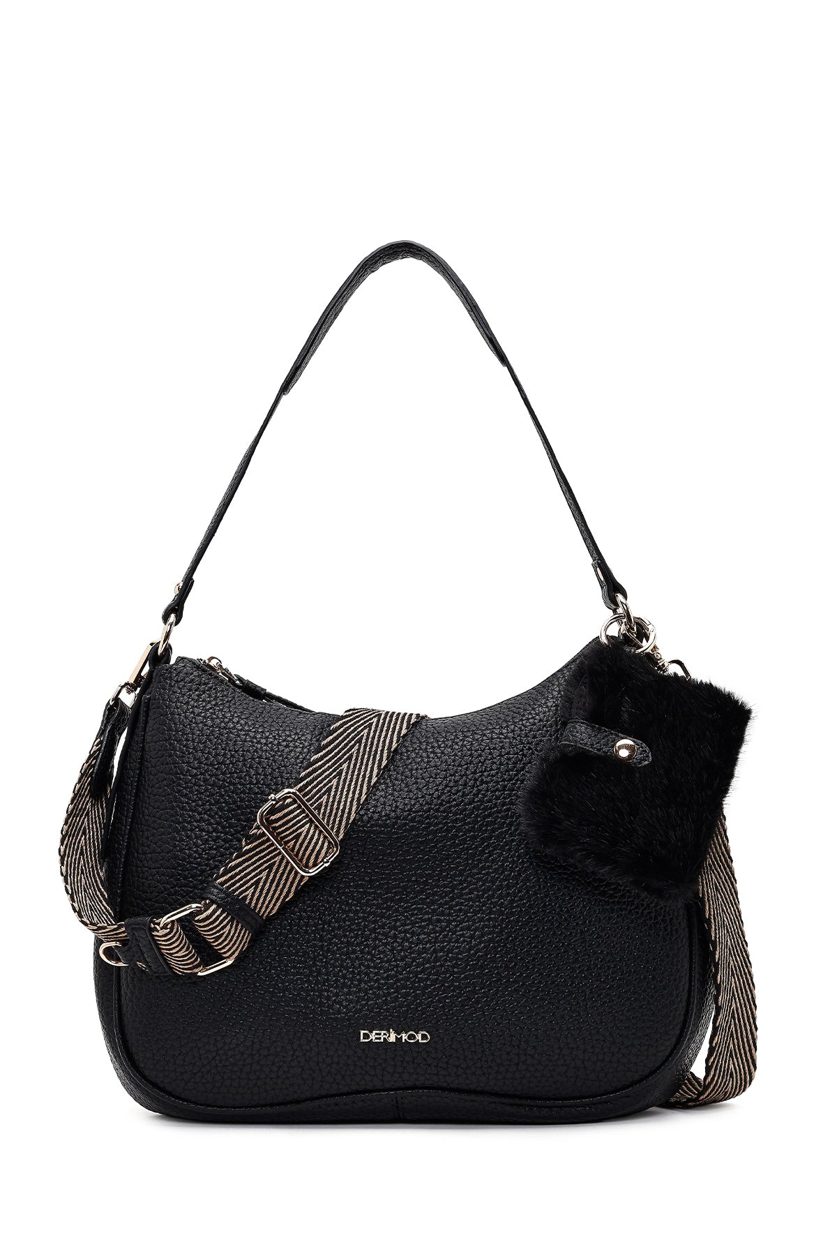 Women's Black Long Strap Shoulder Bag 25WBD2550FT | Derimod