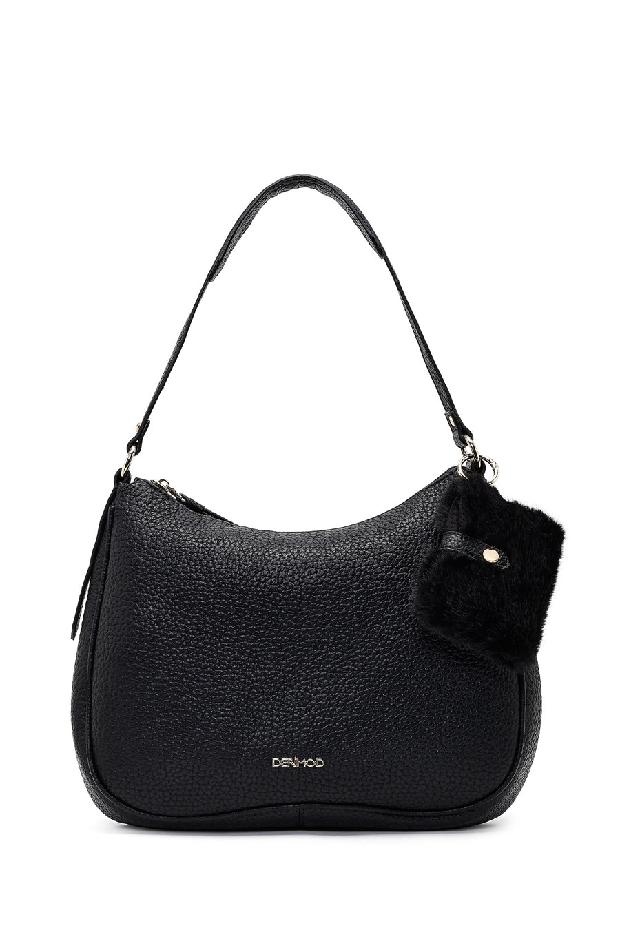 Women's Black Long Strap Shoulder Bag