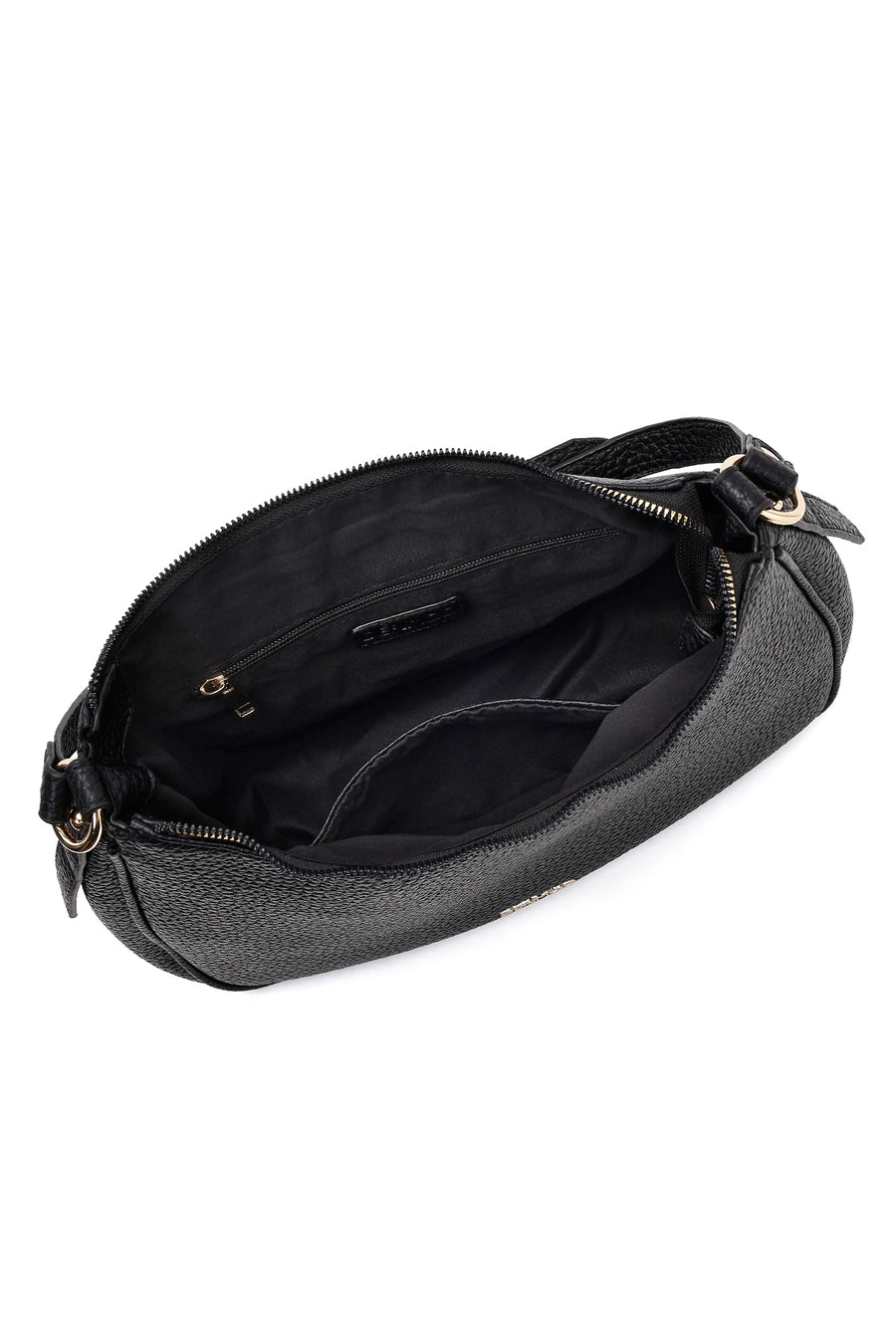 Women's Black Long Strap Shoulder Bag