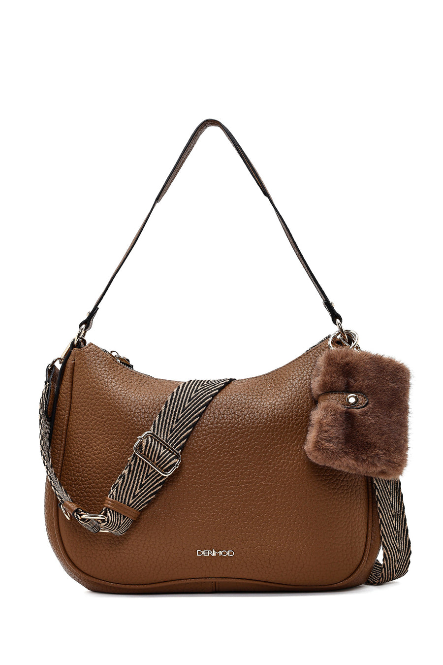 Women's Brown Long Strap Shoulder Bag 25WBD2550FT | Derimod