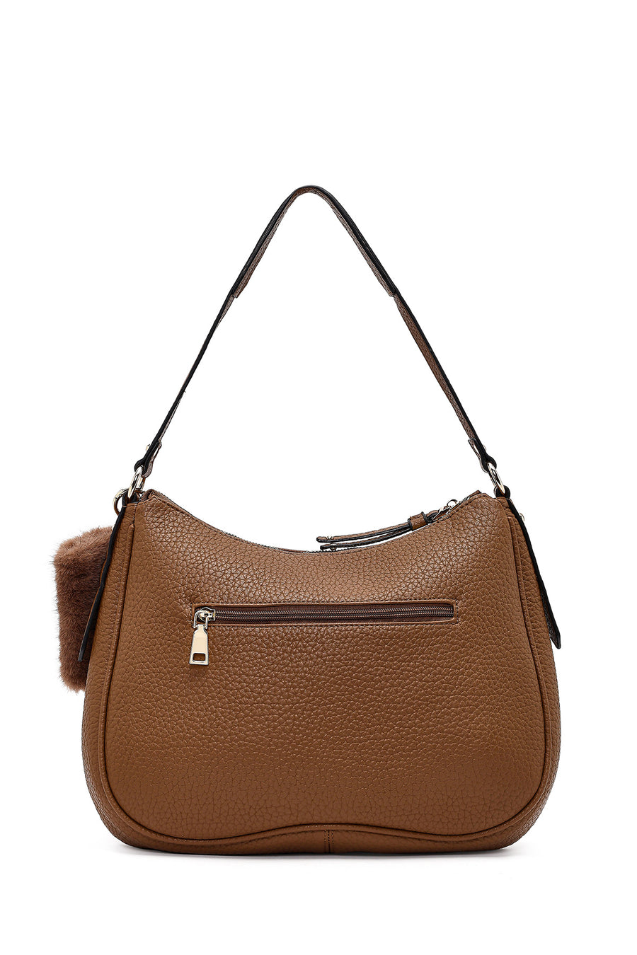 Women's Brown Long Strap Shoulder Bag