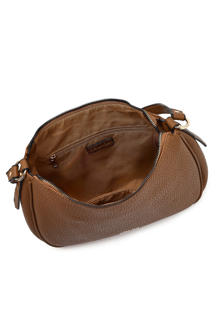Women's Brown Long Strap Shoulder Bag