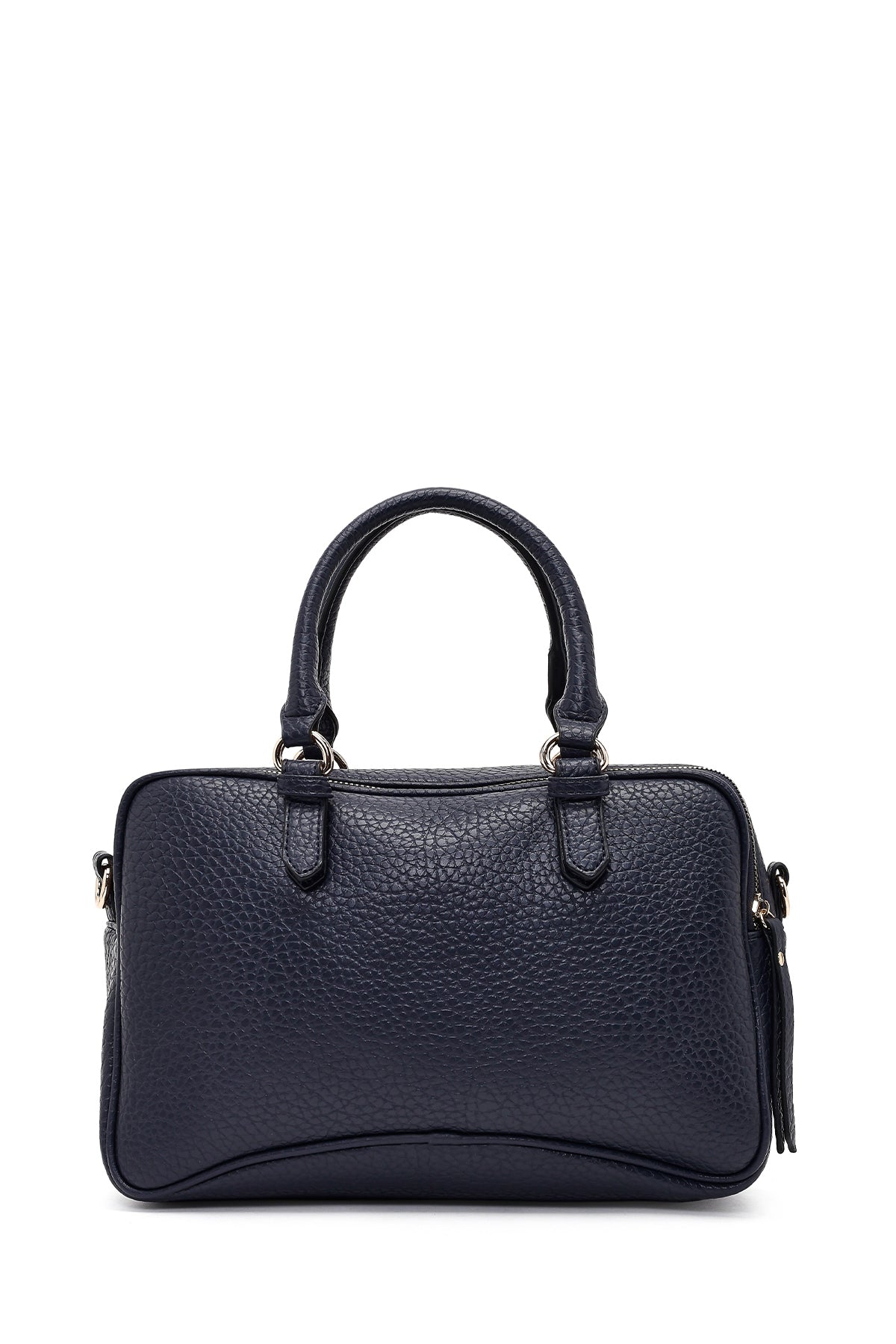 Kadın Lacivert Uzun Askılı Aksesuarlı Kol Çantası