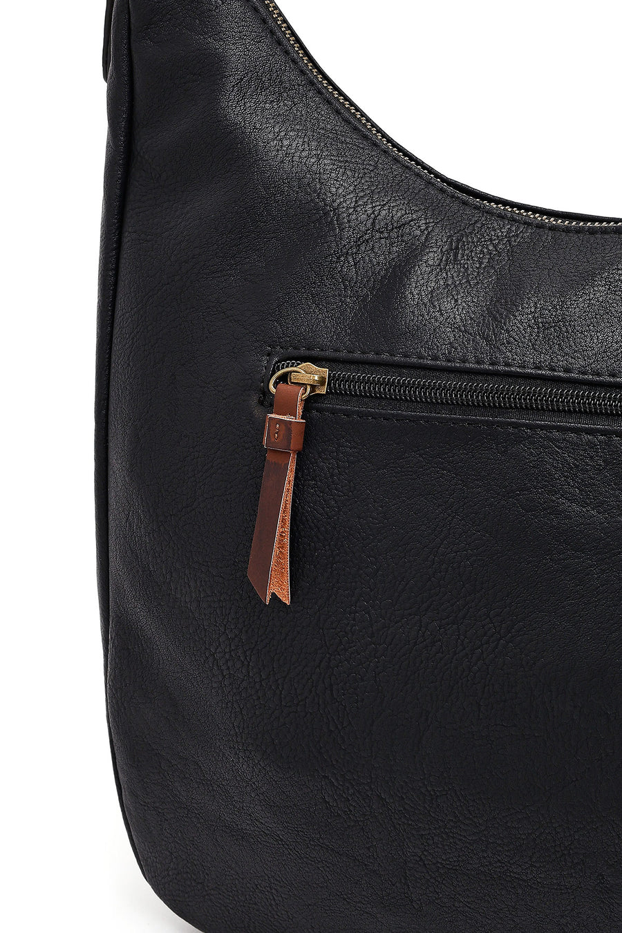 Women's Black Long Strap Shoulder Bag