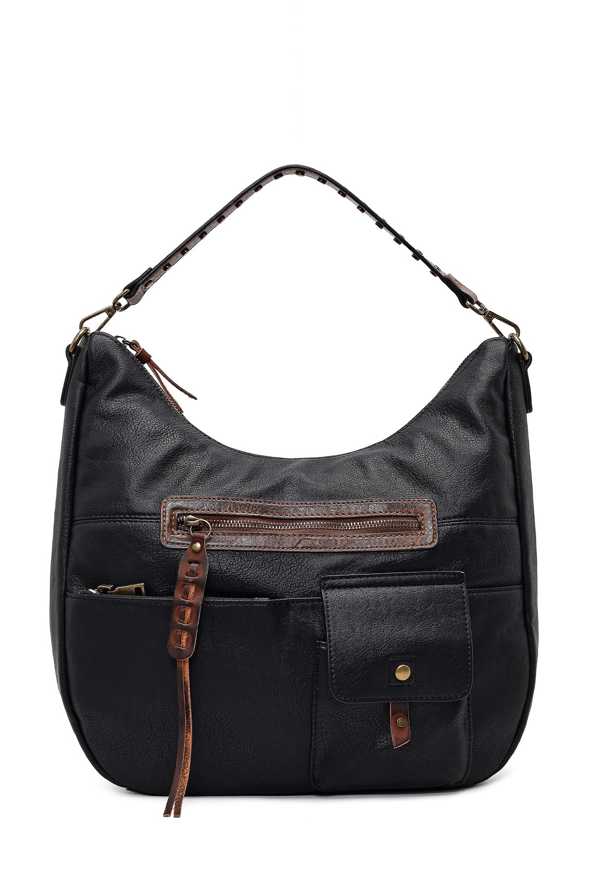 Kadın Siyah Uzun Askılı Omuz Çantası