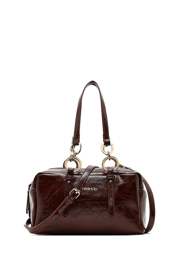 Kadın Kahverengi Uzun Askılı Omuz Çantası 25WBD255618 | Derimod