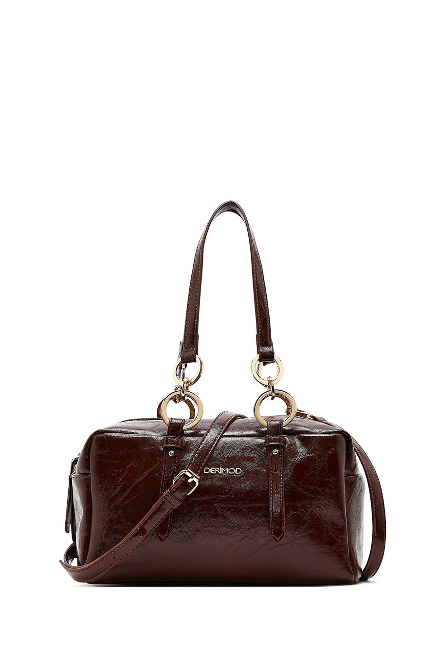 Women's Brown Long Strap Shoulder Bag 25WBD255618 | Derimod