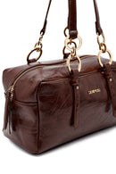 Women's Brown Long Strap Shoulder Bag | Derimod