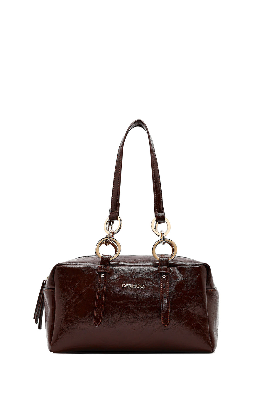 Women's Brown Long Strap Shoulder Bag