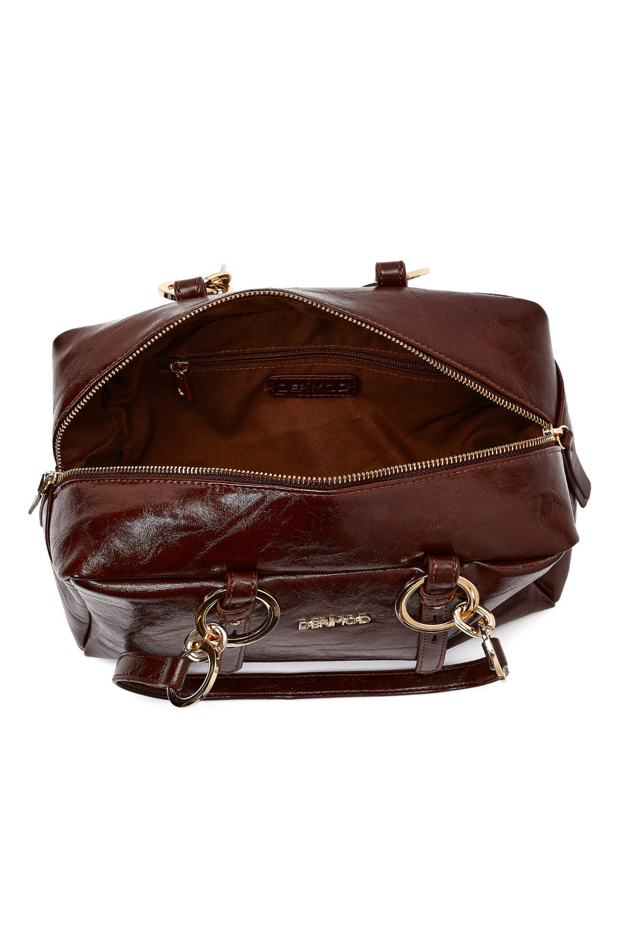 Women's Brown Long Strap Shoulder Bag