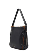 Kadın Siyah Uzun Askılı Deri Omuz Çantası | Derimod