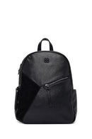 Kadın Siyah Aksesuarlı Sırt Çantası | Derimod