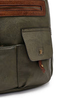 Women's Khaki Backpack | Derimod