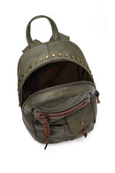 Women's Khaki Backpack | Derimod